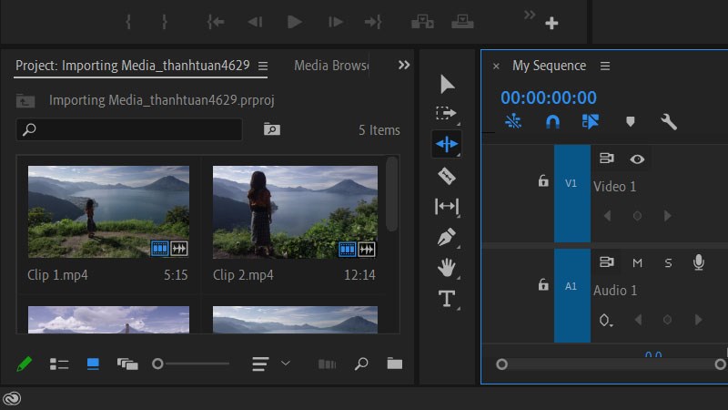 Sắp xếp, cắt dựng file nhanh chóng