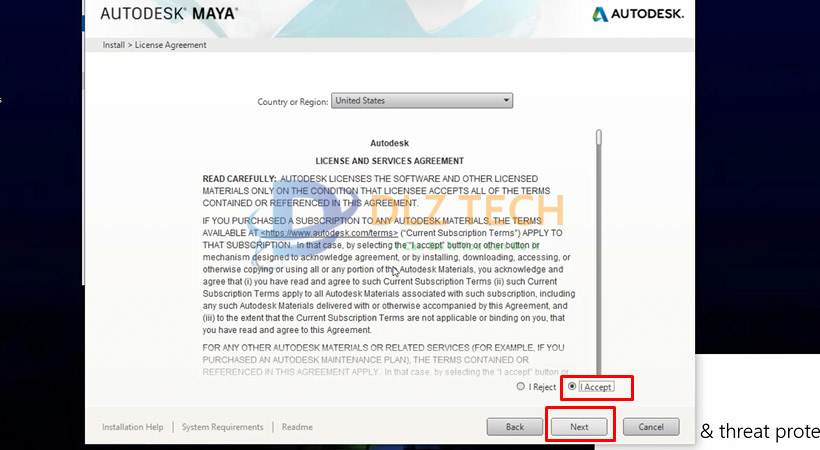 Cài Maya 2019